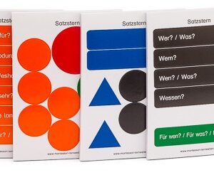 Aufkleber für die Satzzerlegung / Satzstern