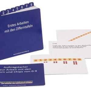 Arbeitskartei Ziffern und Chips