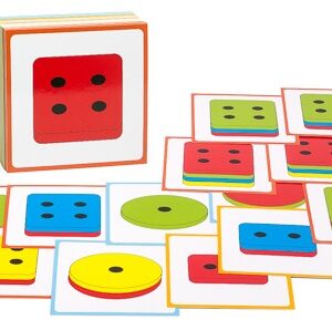 Arbeitskartei zum Sortierbrett mit Formen und Stäben