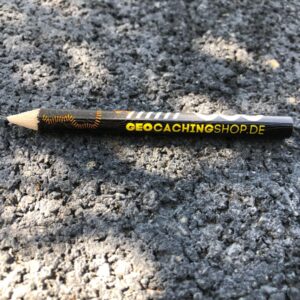 Geocaching Bleistift 8,8 cm - passend für viele Dosen