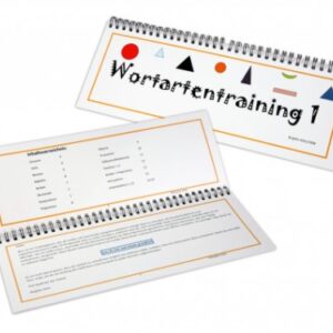 Das Wortartenbuch - Wortartentraining Teil 1