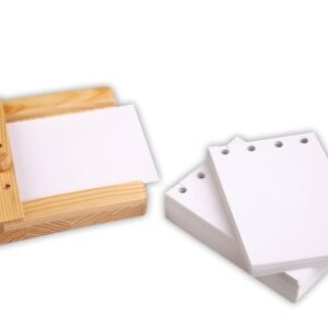 Zusatzmaterial zum Stöpselkasten: 100 Blanko-Einschubkarten