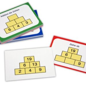 Zahlenmauerkarten - Rechnen bis 20