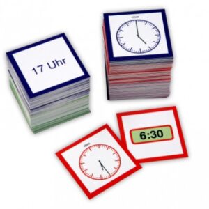 Die Uhrzeit - Arbeitsmaterial nach Montessori