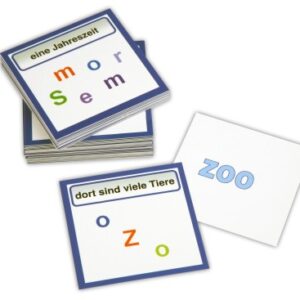 60 Purzelwörterkarten - Deutsch Anfangsunterricht