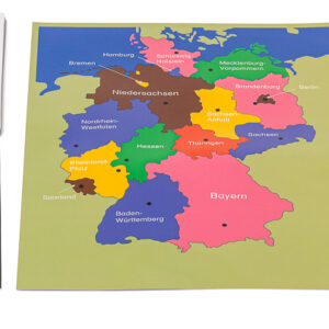 Bundesländer - Zusatzmaterial Deutschland Puzzlekarte