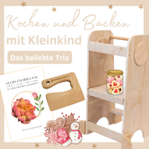 Kochen und Backen mit Kleinkind: Das beliebte Trio
