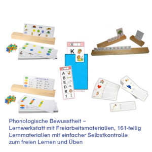 Phonologische Bewusstheit – Lernwerkstatt mit Freiarbeitsmaterialien