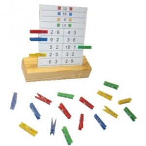 20 Klammerkarten - Kleines Einmaleins