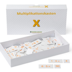Multiplikationskasten mit Kontrolltafel