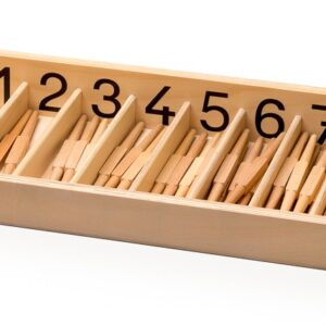 Spindelkasten mit Spindeln