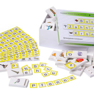 50 Lesedosen - Deutsch Anfangsunterricht - komplett fertig und einsatzbereit