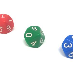 Stellenwertwürfel - Das Montessori-Würfelset