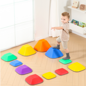 11 Flusssteine - Balanciersteine für Kinder