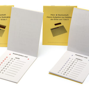 Rechenhefte Streifenbretter zur Addition und Subtraktion