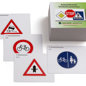 Arbeitskartei Verkehrszeichen