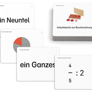 Arbeitskartei Bruchrechnen Teil 1