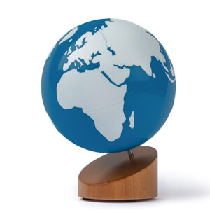 Montessori Globus Land und Wasser - Sandpapier