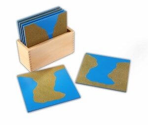 Karten mit Landformen