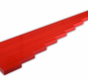 Rote Stangen - Zum Erfassen von Größenunterschieden