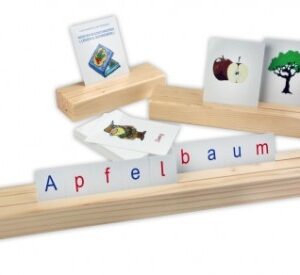 Material für die Setzleiste - Buchstabenkarten