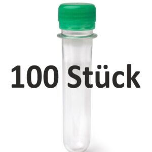 100er Set PETLING mit Deckel (FTF) - 12 cm Rohling Flaschenrohling Geocaching Preform