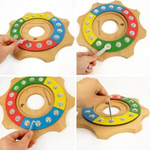 Schraubbrett - Das Handwerker-Set mit 40 Aufgabenkarten