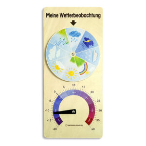 Wetterbeobachtung aus Holz