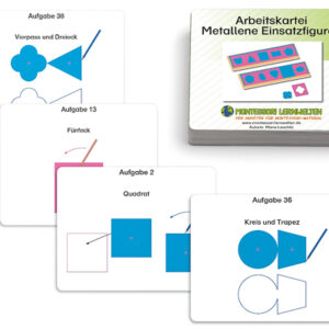 Arbeitskartei Metallene Einsatzfiguren