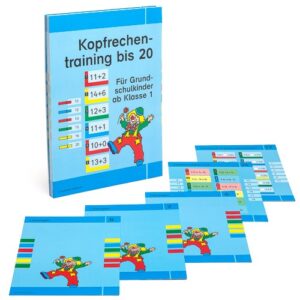Klammerkarten Kopfrechentraining bis 20