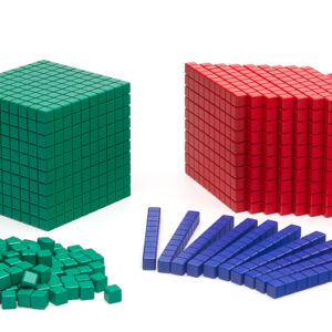 Farbiger Mathematischer Würfel aus Holz