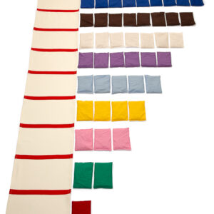 Zahlenstrahl Teppich 1 bis 10 - Menge und Zahl verstehen ab 5 Jahren