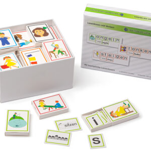 40 Lesedosen - Verben - komplett fertig und einsatzbereit