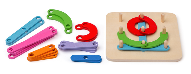 Holzpuzzle Buchstaben und Ziffern 2 Holzpuzzle Buchstaben und Ziffern – Bild 2