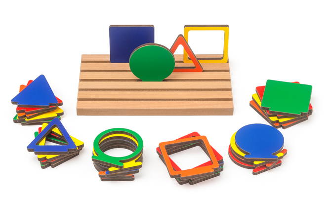 Steckspiel zur Raum-Lage-Wahrnehmung 2 Steckspiel zur Raum-Lage-Wahrnehmung – Bild 2