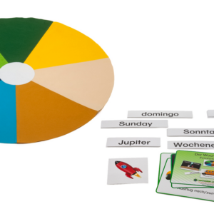 Montessori Wochenkreis mit Legematerial