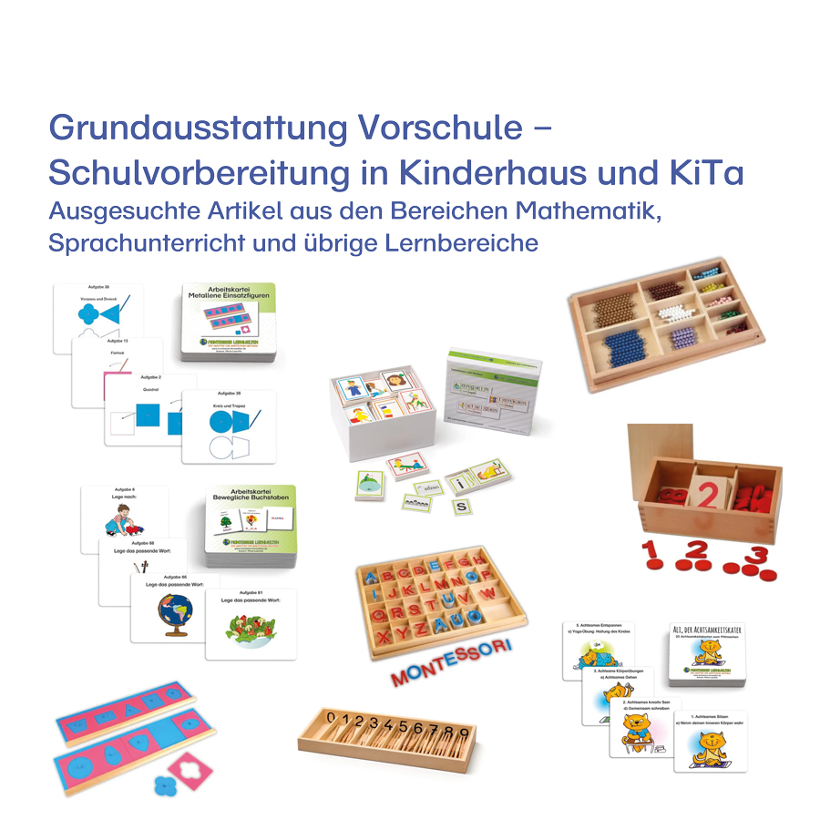 Grundausstattung Schulvorbereitung 1 Grundausstattung Schulvorbereitung