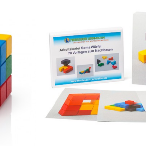 Sparset Soma-Würfel und Arbeitskartei