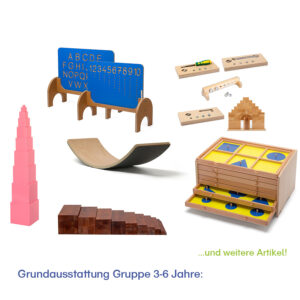 Grundausstattung Kita 3 bis 6 Jahre