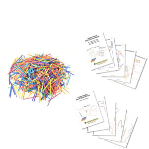 Lernwerkstatt Bunte Bastelhölzer - Räumliches und symmetrisches Denken fördern ab 5 Jahren