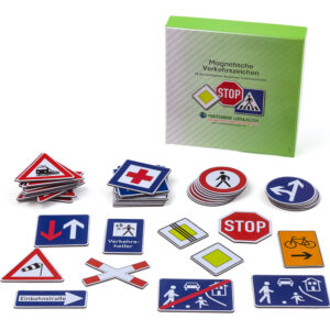Magnetische Verkehrszeichen - 48 Verkehrsschilder entdecken und verstehen