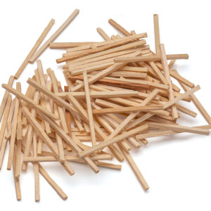 100 Bastelhölzer – Streichhölzer ohne Kopf