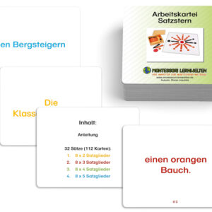 Arbeitskartei zum Satzstern
