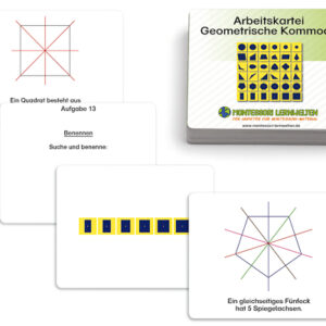 Arbeitskartei Geometrische Kommode