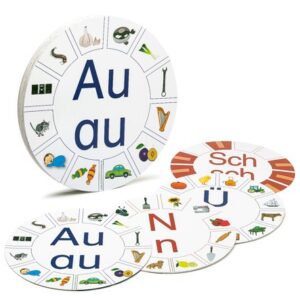 35 Klammerkarten Lautschulung und ABC