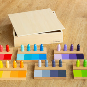 Schattierungskasten zur Farbenlehre - Sprache und Wortschatz