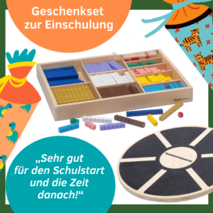 Grundschul-Lieblinge: Geschenkset zur Einschulung