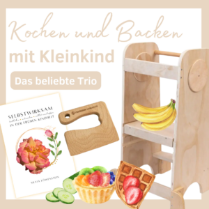 Kochen und Backen mit Kleinkind: Das beliebte Trio