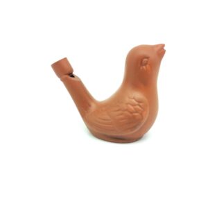Vogelwasserpfeife aus Ton