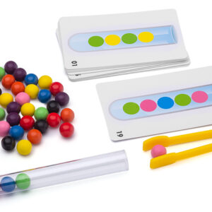 Feinmotorikwerkstatt - Farbfolgen und Pinzettenübungen